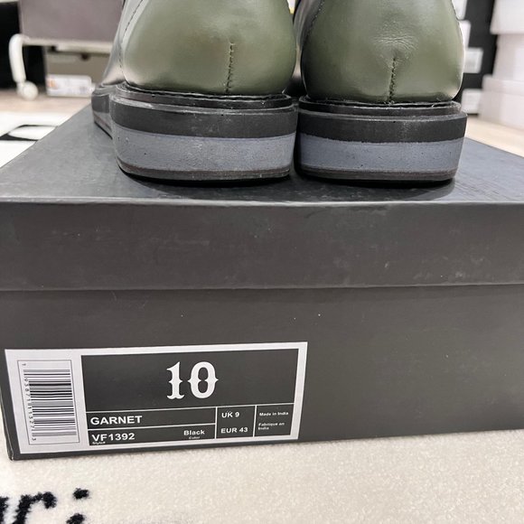 Vintage Foundry Co. Garnet Black Leather Lace Up Boot - Picture 8 of 8